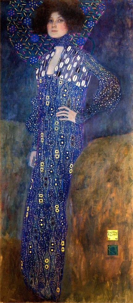 Modedesignerin Emilie Flöge, 1902